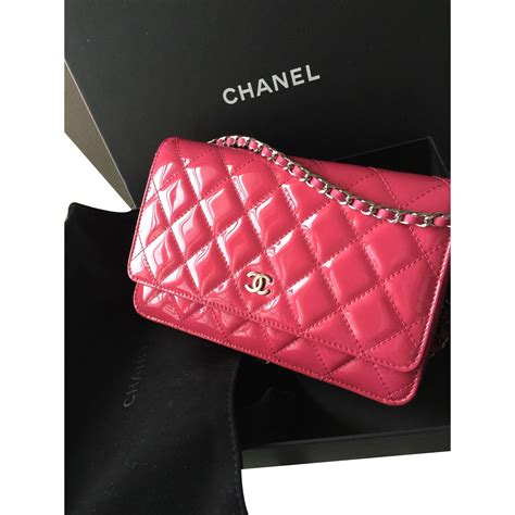 chanel pink wallet on chain|chanel reissue wallet on chain.